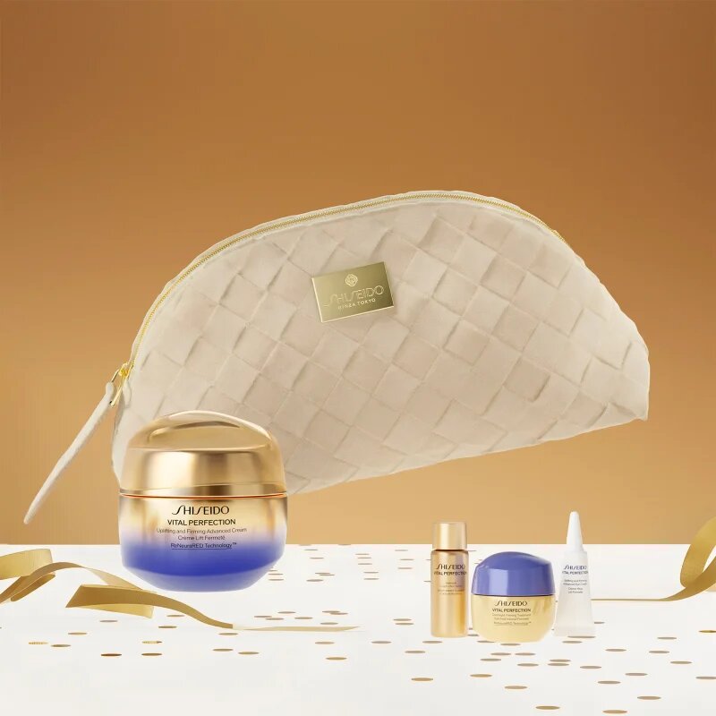 Shiseido Vital Perfection Uplifting and Firming Advanced Cream set cadou