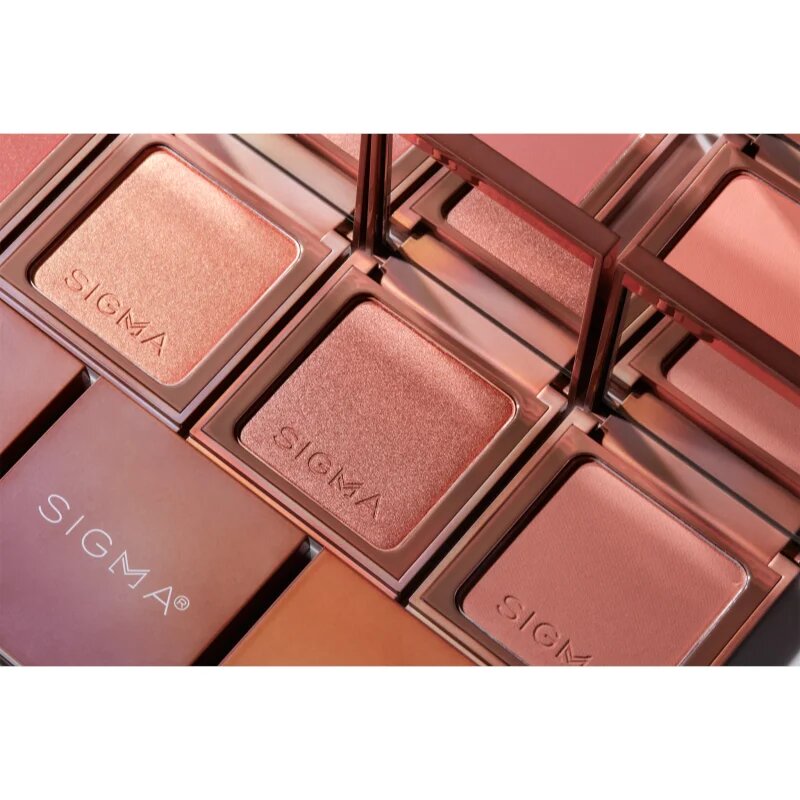 Sigma Beauty Blush Blush rezistent cu oglinda mica culoare Sunset Kiss 7.8 g