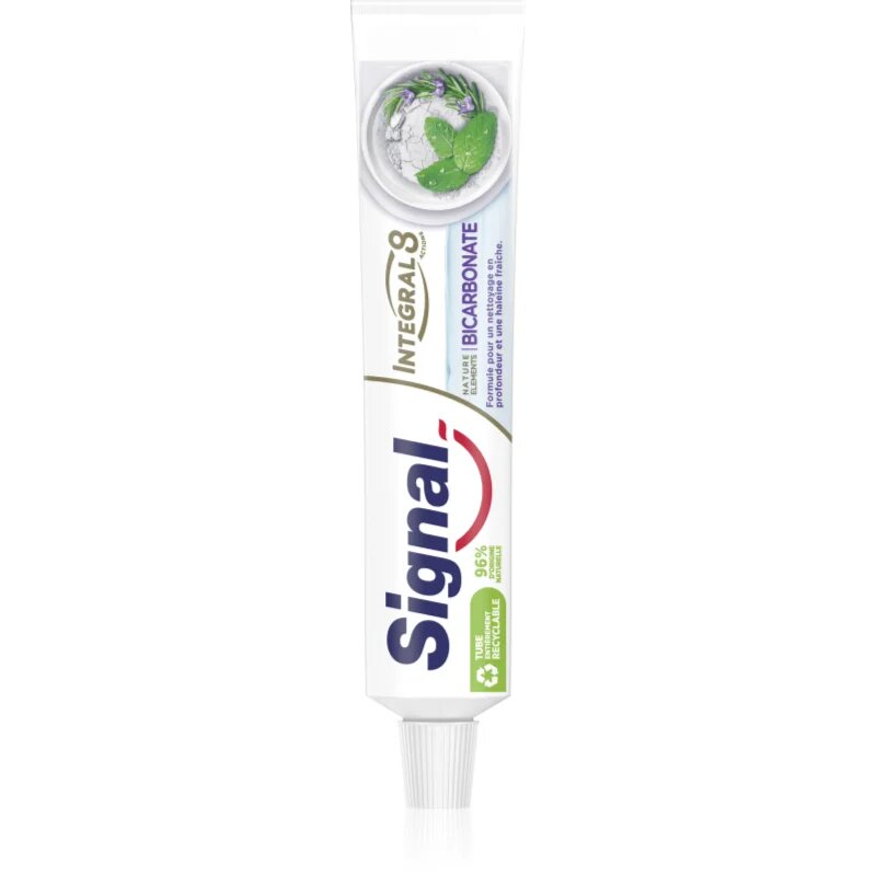 Signal Integral 8 Natural Elements pastă de dinți Baking soda 75 ml