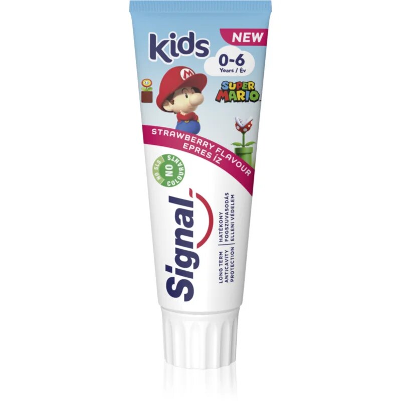 Signal Kids Strawberry pasta de dinti pentru copii 75 ml
