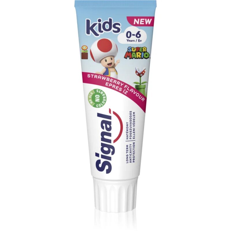 Signal Kids Strawberry pasta de dinti pentru copii 75 ml