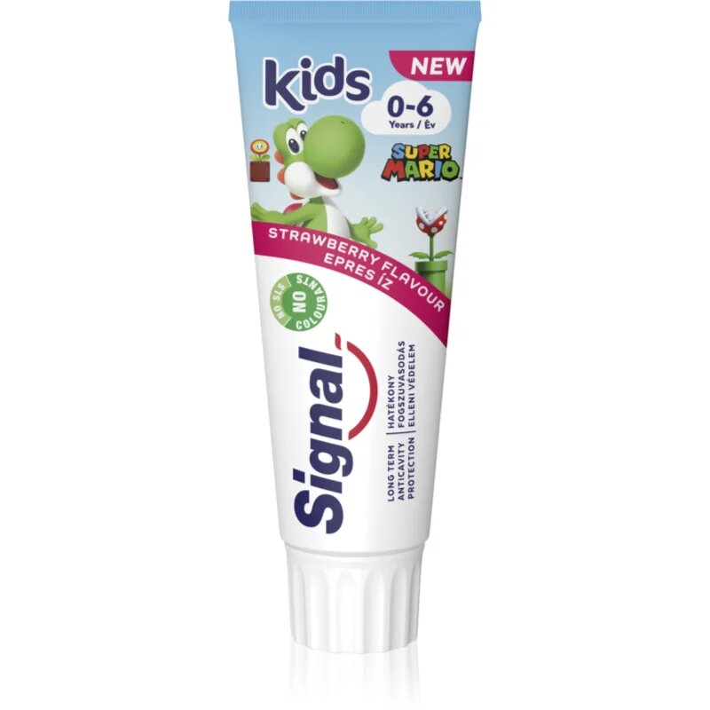Signal Kids Strawberry pasta de dinti pentru copii 75 ml