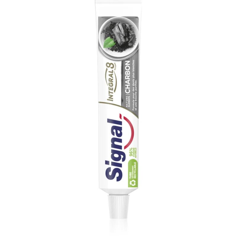 Signal Natural Elements Integral 8 Charcoal pastă de dinți Charcoal 75 ml