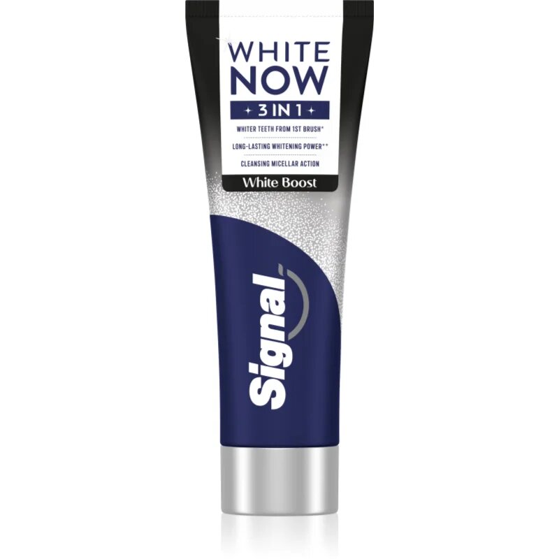 Signal White Now 3-in-1 White Boost pastă de dinți 75 ml