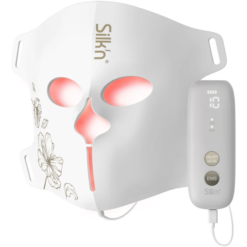 Silk'n LED&EMS masca pentru fata cu efect de anti-imbatrinire cu tehnologie LED și EMS 1 buc