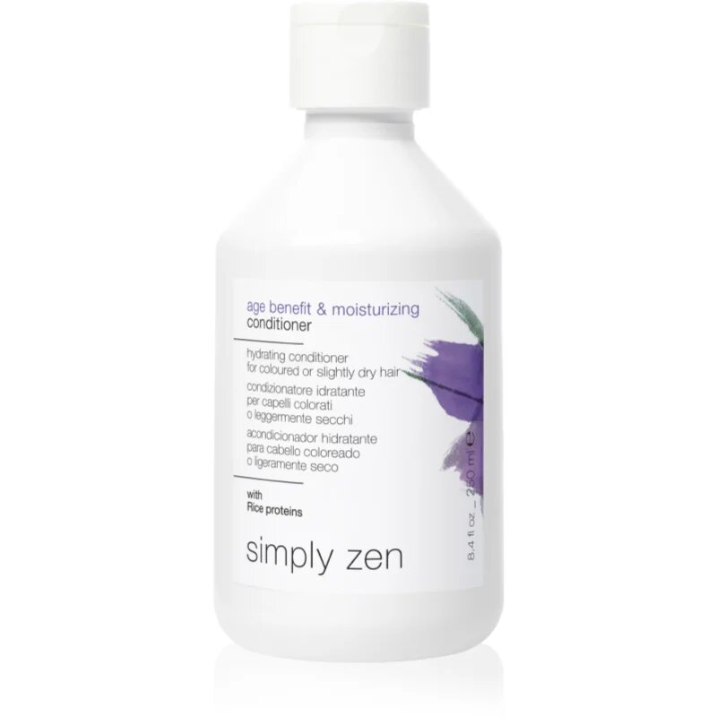 Simply Zen Age Benefit & Moisturizing balsam hidratant pentru păr vopsit 250 ml