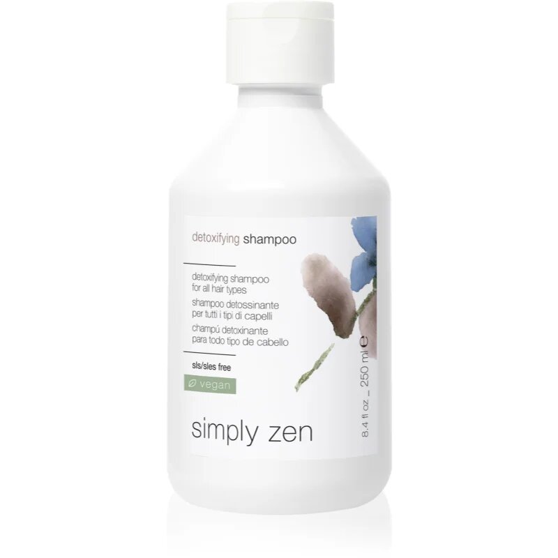 Simply Zen Detoxifying Shampoo șampon detoxifiant pentru curățare pentru toate tipurile de păr 250 ml