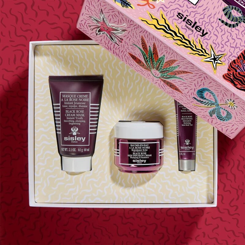 Sisley Black Rose Gift Set by Marie-Victoire de Bascher set cadou pentru o piele radianta editie limitata