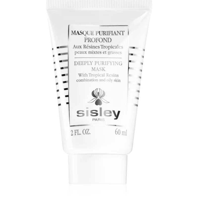 Sisley Deeply Purifying Mask With Tropical Resins masca pentru curatare profunda pentru ten gras și mixt 60 ml