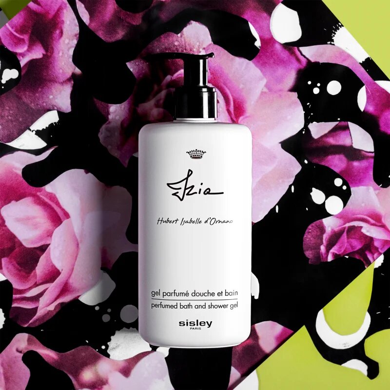 Sisley Izia Parfumed Bath and Shower Gel gel de dus si baie produs parfumat 250 ml