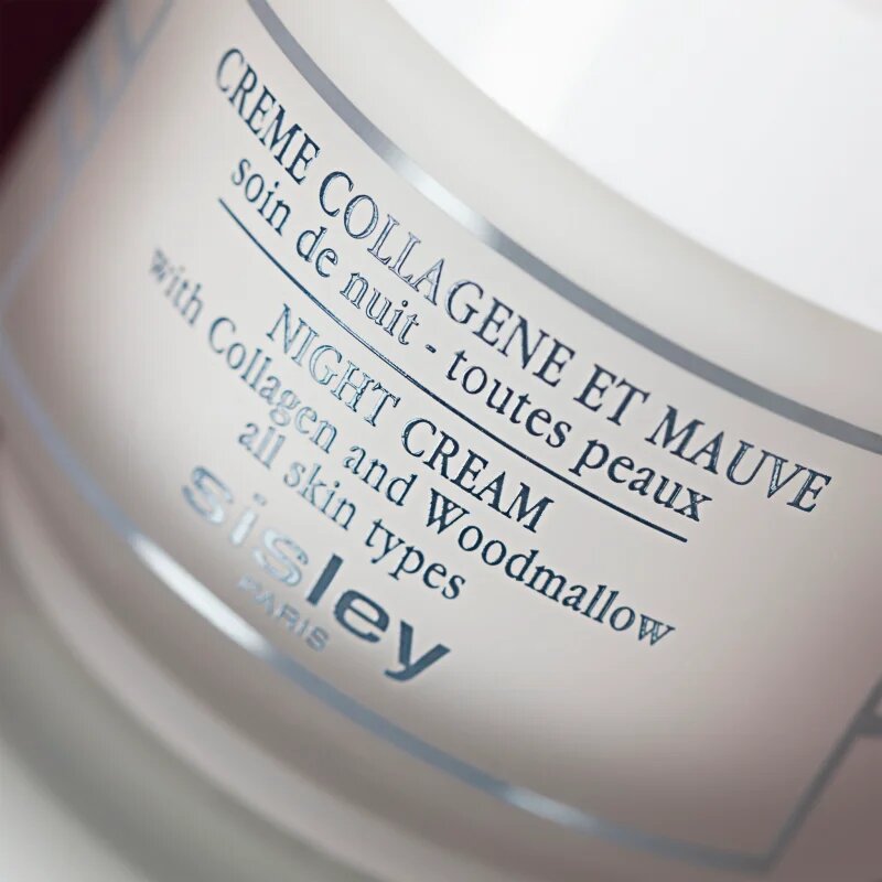 Sisley Night Cream with Collagen and Woodmallow crema de noapte pentru fermitate cu colagen 50 ml