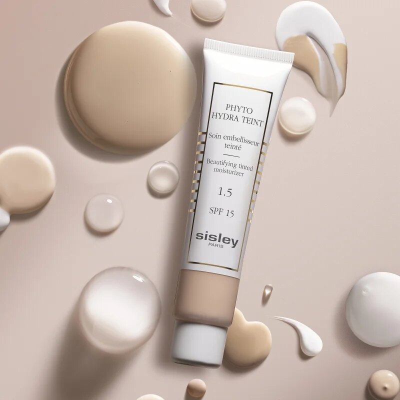 Sisley Phyto-Hydra Teint cremă hidratantă nuanțatoare cu efect de iluminare SPF 15 culoare 05 Opal 40 ml