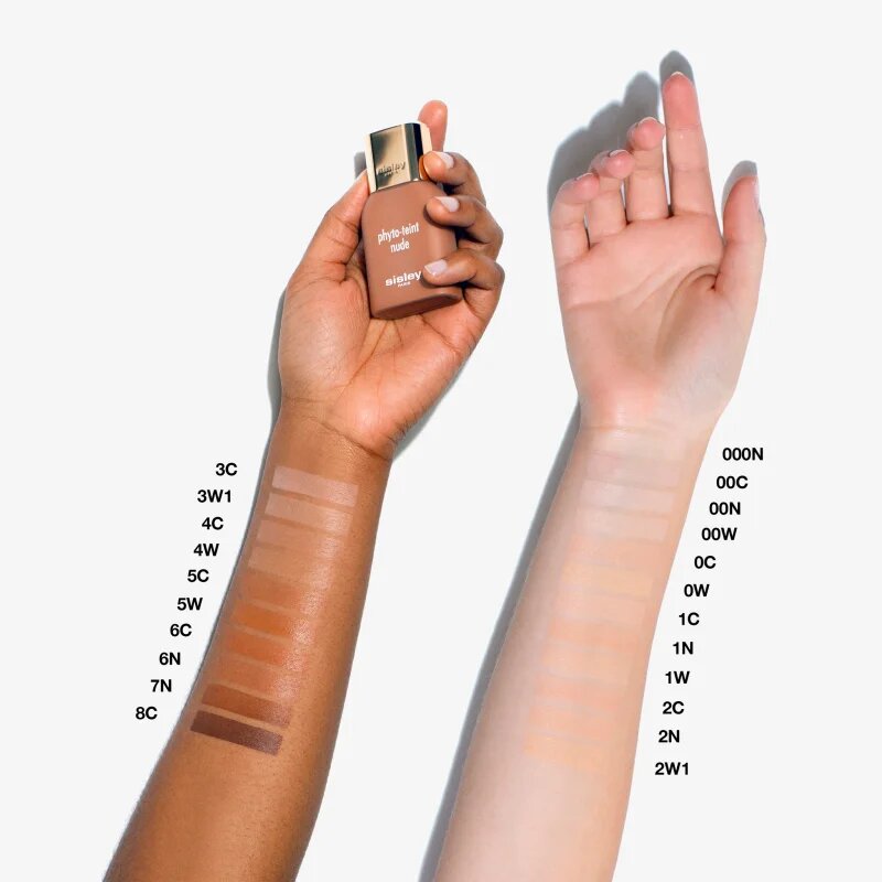 Sisley Phyto-Teint Nude fond de ten iluminator și hidratant pentru un look natural culoare 0C Vanilla 30 ml
