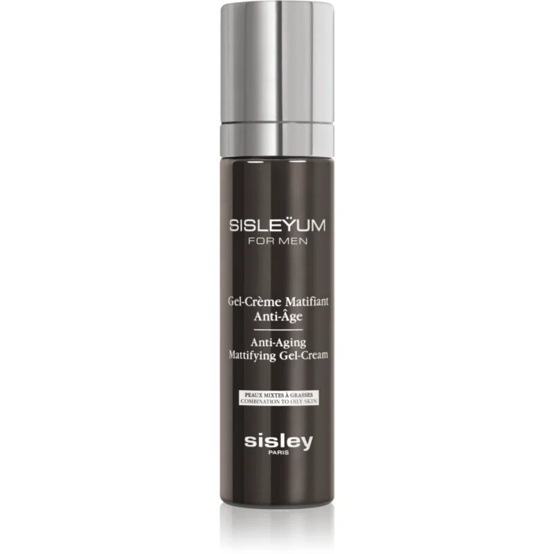 Sisley Sisleÿum Anti-Aging Mattifying Gel-Cream cremă antirid ușoară cu efect antioxidant pentru bărbați 50 ml