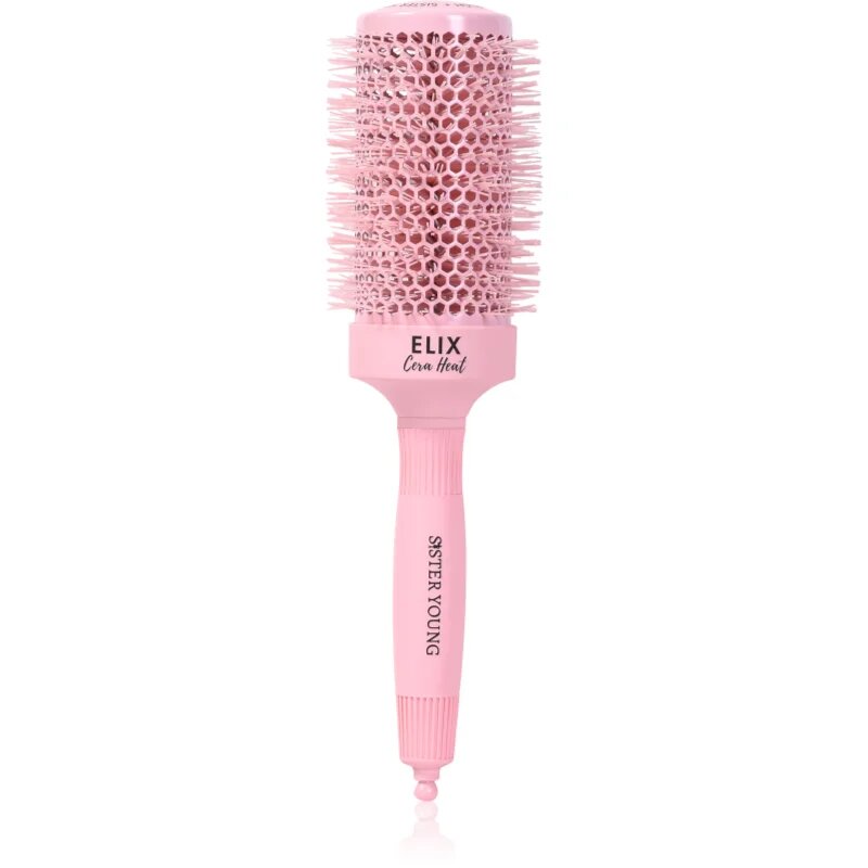 Sister Young ELIX Round Brush Cera Heat Pink perie rotundă pentru păr 53mm 1 buc