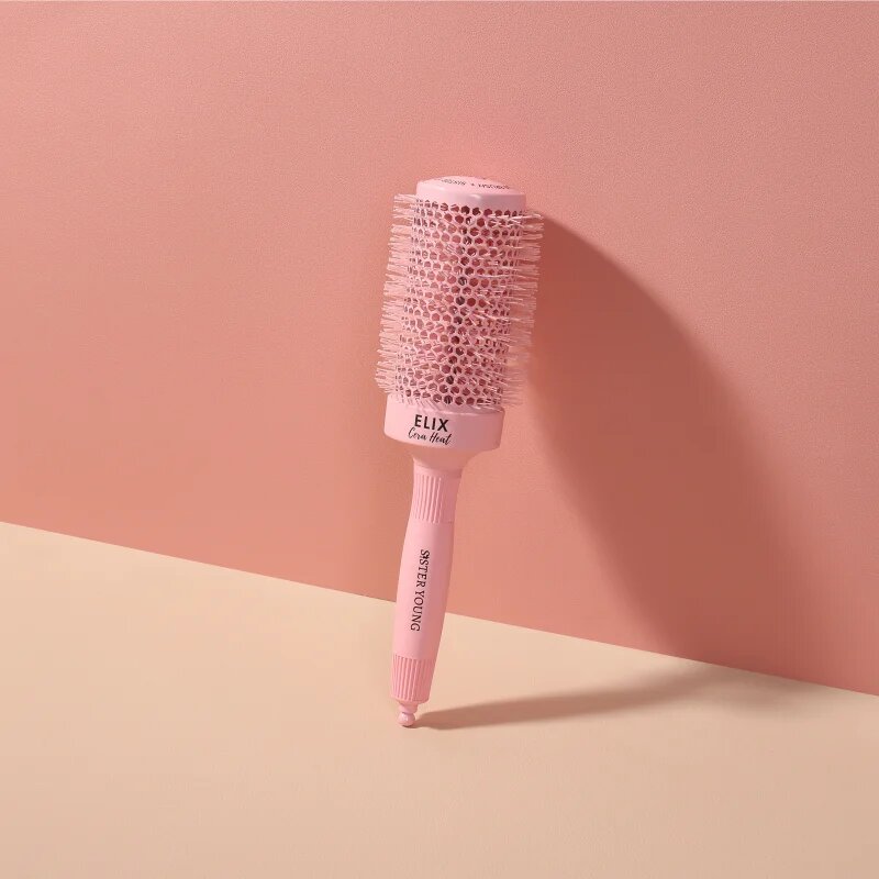 Sister Young ELIX Round Brush Cera Heat Pink perie rotundă pentru păr 53mm 1 buc