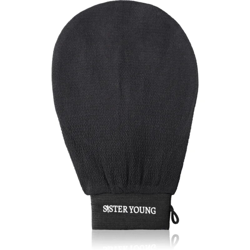 Sister Young NOVA Exfoliating Glove manusi peeling pentru corp Black 1 buc