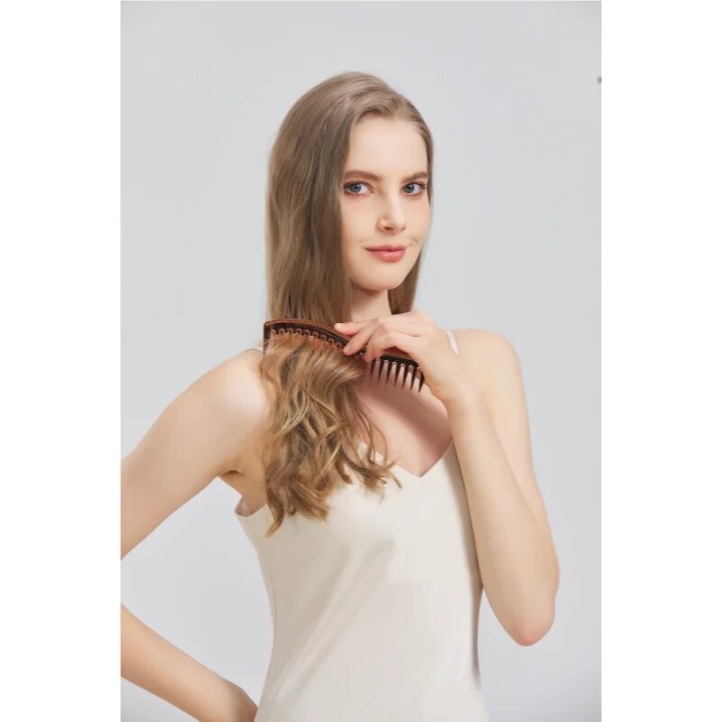 Sister Young ZURI pieptene pentru păr Gold Rose 1 buc