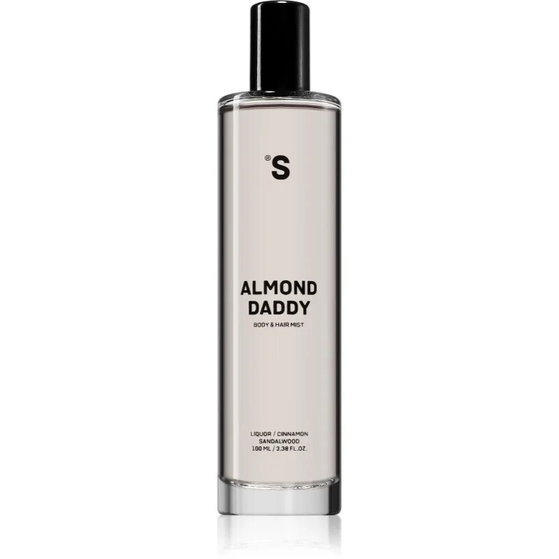 Sister's Aroma Almond Daddy Body & Hair Mist brumă parfumată pentru corp si par pentru femei 100 ml