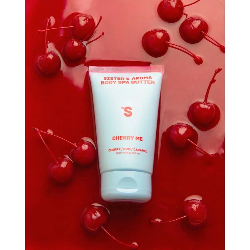 Sister's Aroma Body Spa Butter Cherry Me unt pentru corp hranitor 150 g
