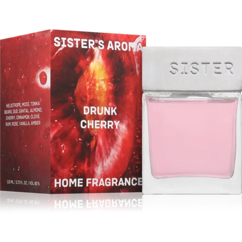 Sister's Aroma Drunk Cherry aroma difuzor cu rezervã 110 ml