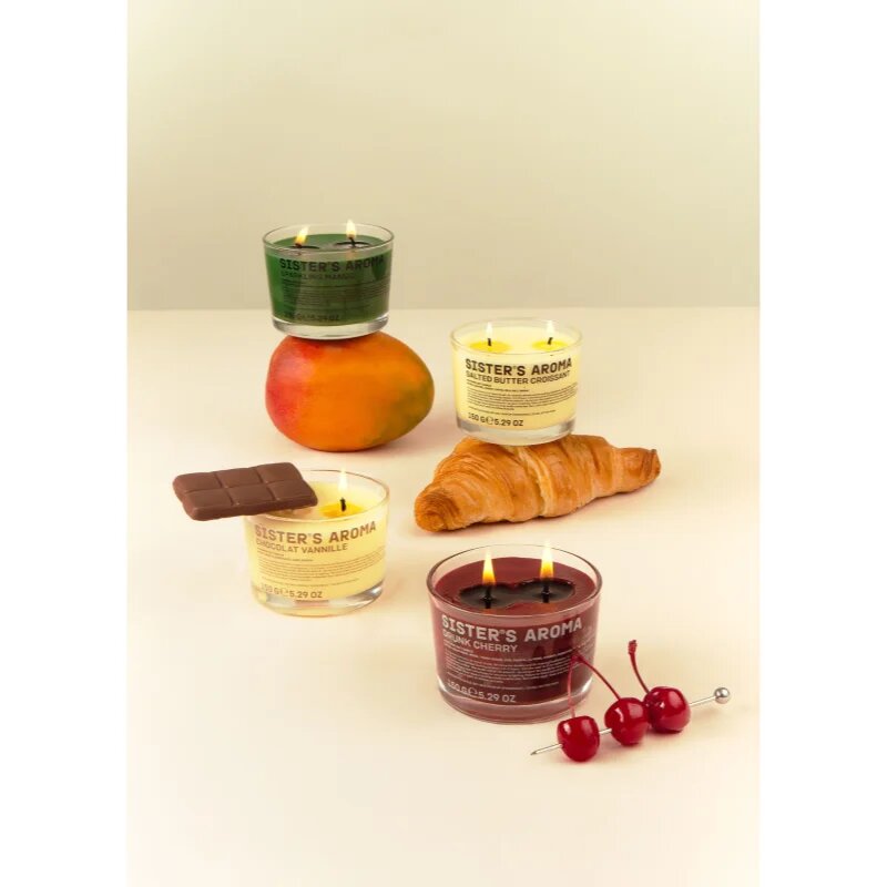 Sister's Aroma Drunk Cherry lumânare parfumată 150 g