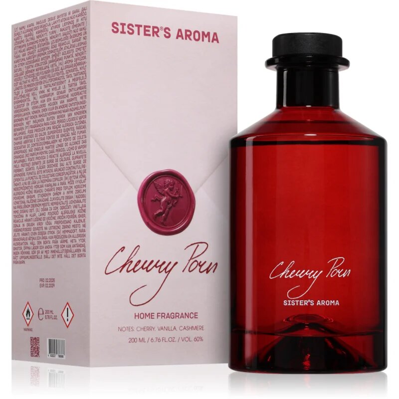 Sister's Aroma Home Fragrance Cherry Porn difuzor de aroma 200 ml