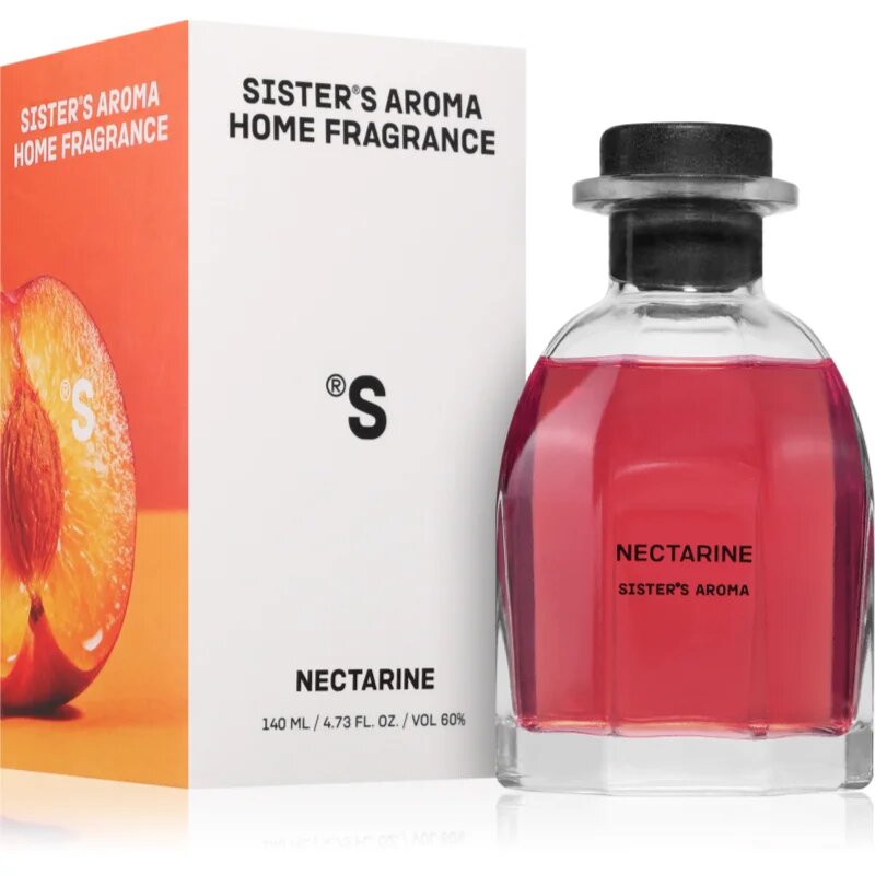 Sister's Aroma Home Fragrance Nectarine difuzor de aroma 140 ml