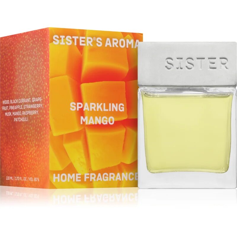 Sister's Aroma Home Fragrance Sparkling Mango difuzor de aroma 110 ml