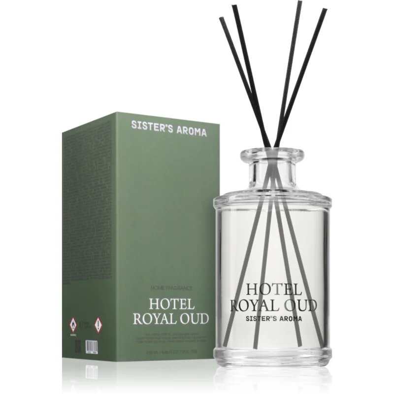 Sister's Aroma Hotel Royal Oud aroma difuzor cu rezervã 250 ml