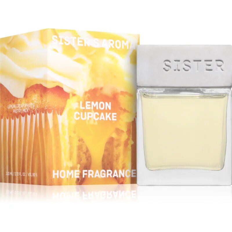 Sister's Aroma Lemon Cupcake difuzor de aroma 110 ml