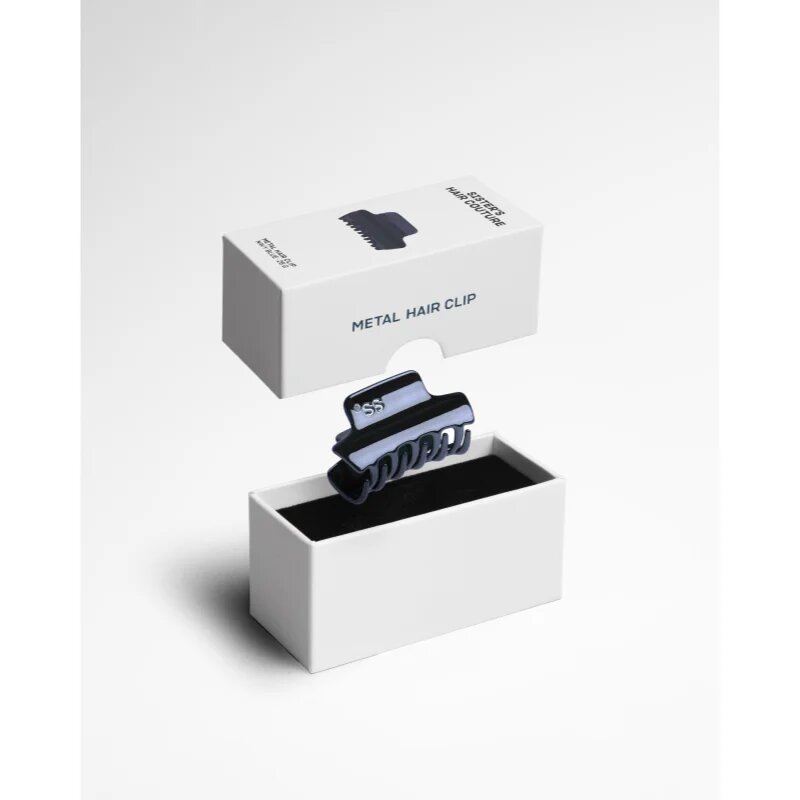 Sister's Aroma Metal Hair Clip clamă de păr culoare Dark Blue 1 buc