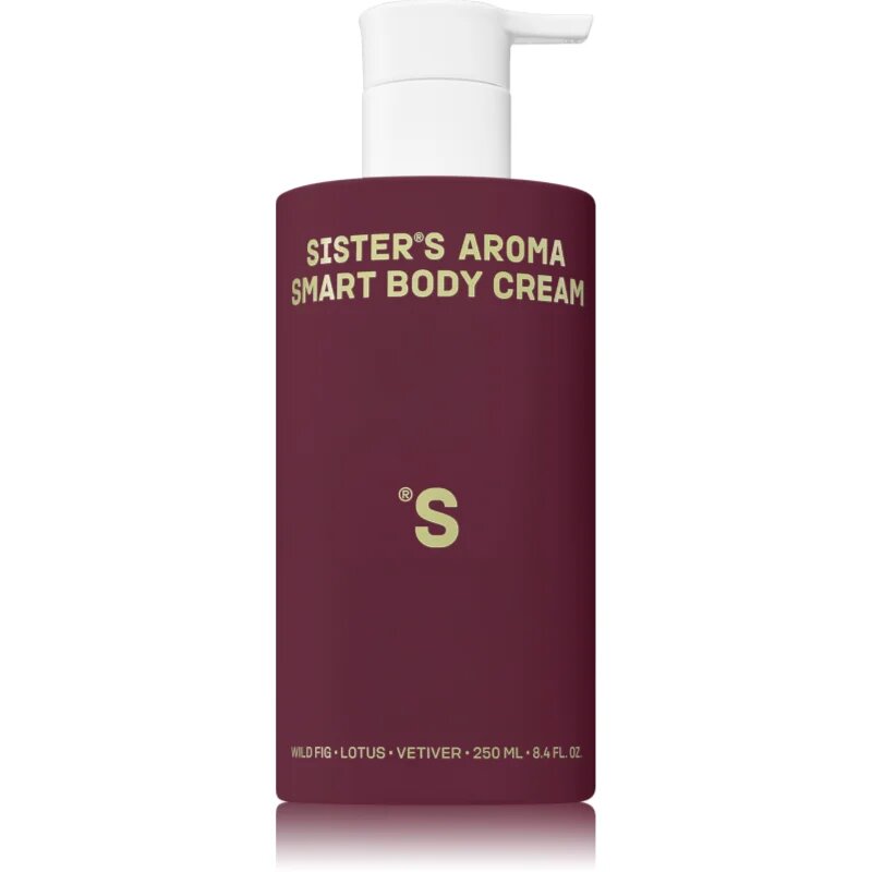 Sister's Aroma Smart Body Cream Fig crema de corp cu efect de hidratare 250 ml