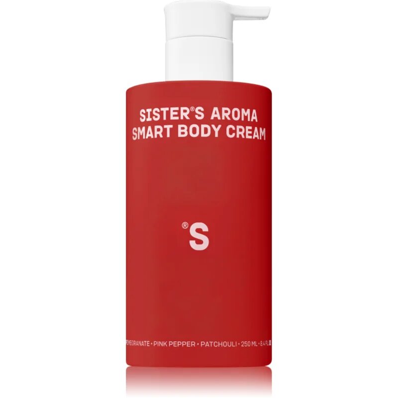 Sister's Aroma Smart Body Cream Pomegranate crema de corp cu efect de hidratare 250 ml