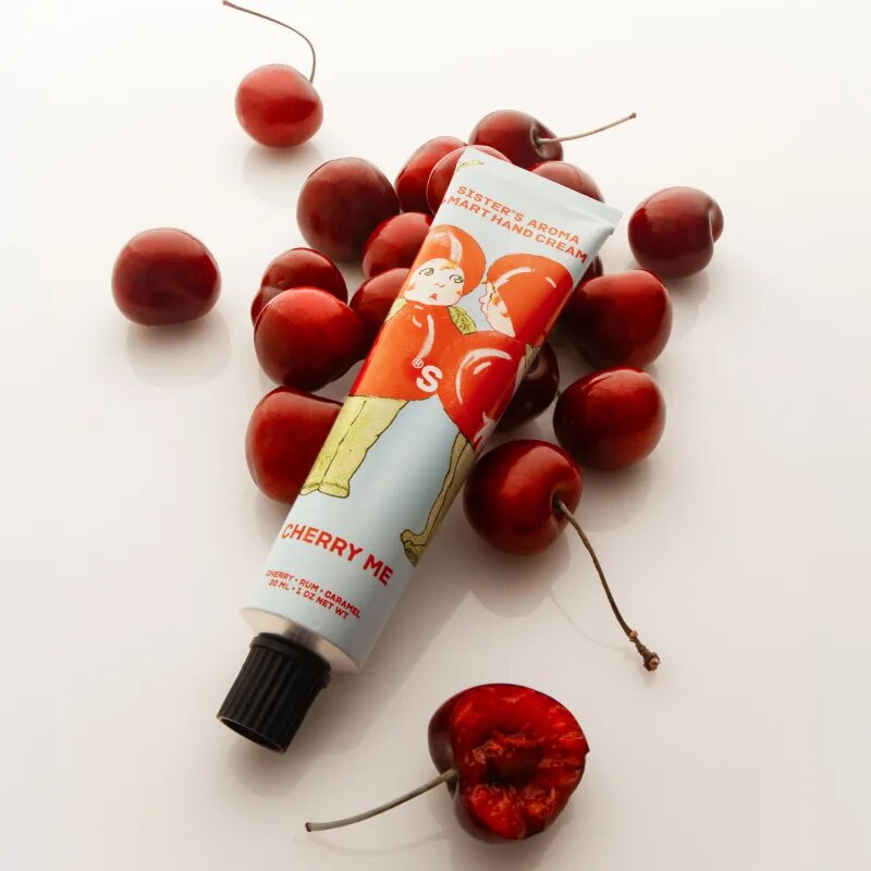 Sister's Aroma Smart Hand Cream Cherry Me crema de maini hranitoare pentru femei 30 ml