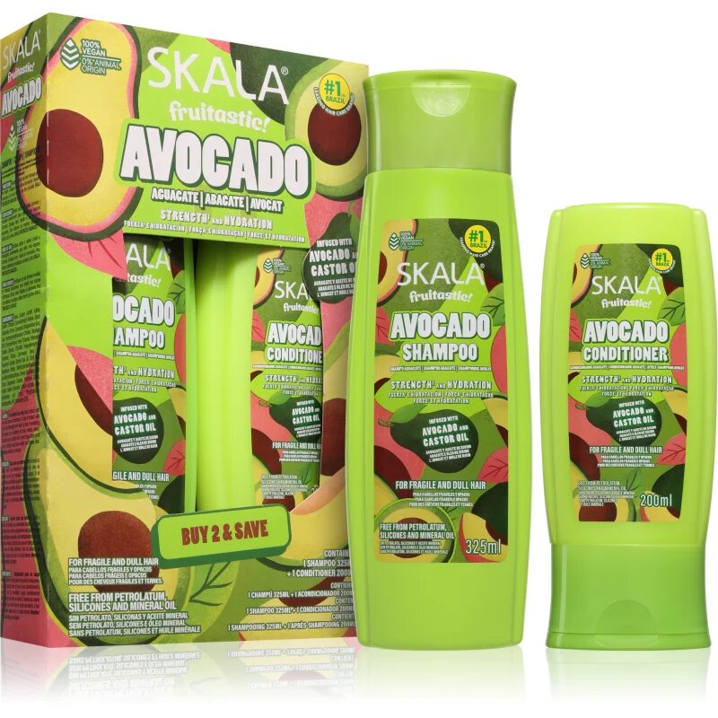 Skala Avocado set pentru hidratare si stralucire