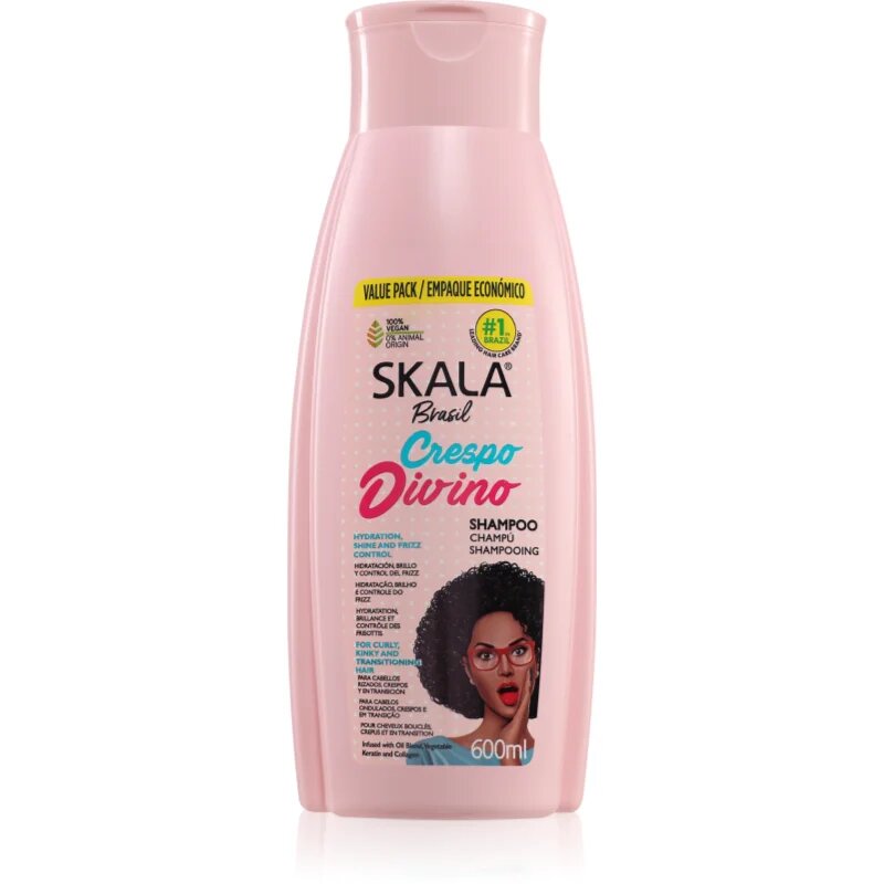 Skala Crespo sampon hidratant pentru păr creț 600 ml