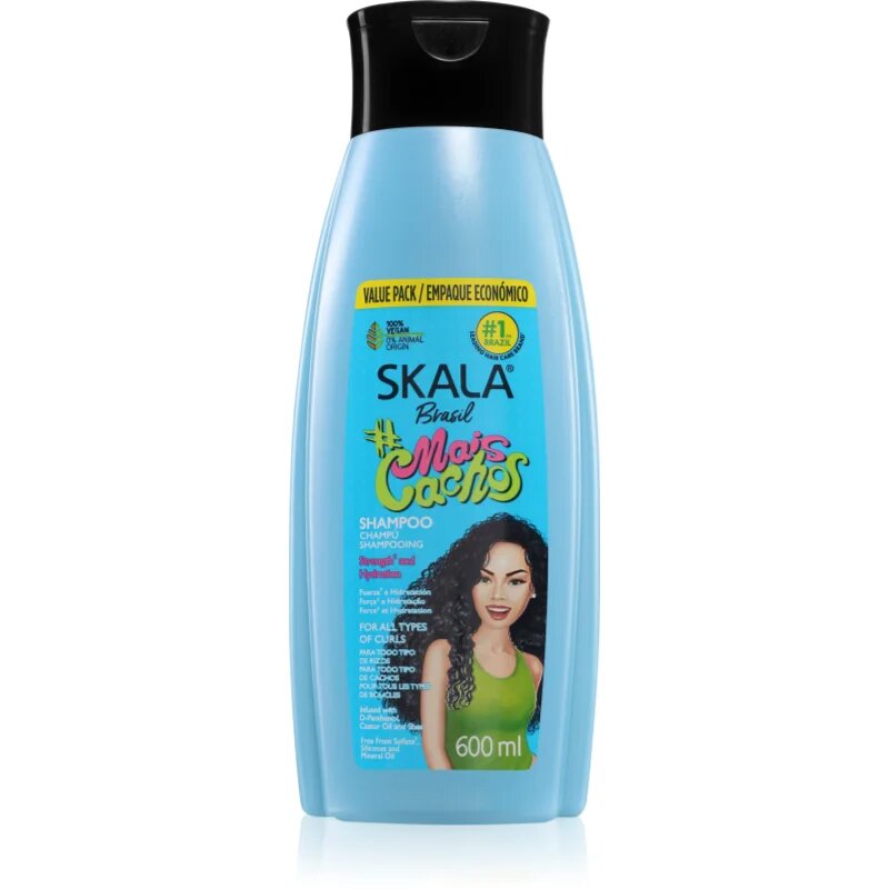Skala Mais Cachos șampon pentru păr creț 600 ml