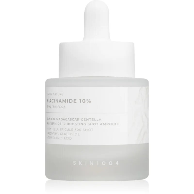 SKIN1004 Lab In Nature Niacinamide 10% Boosting Shot Ampoule ser regenerant si iluminator cu efect de hidratare 30 ml