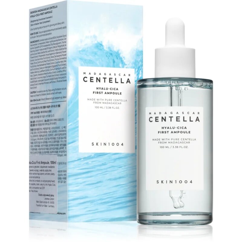 SKIN1004 Madagascar Centella Hyalu-Cica First Ampoule ser hidratant revitalizant 100 ml