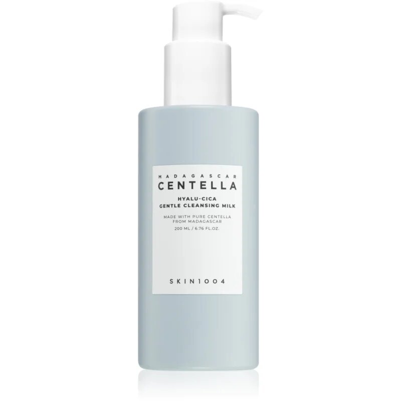 SKIN1004 Madagascar Centella Hyalu-Cica Gentle Cleansing Milk Lapte demachiant hranitor pentru nutriția tenului și menținerea hidratării naturale a ac