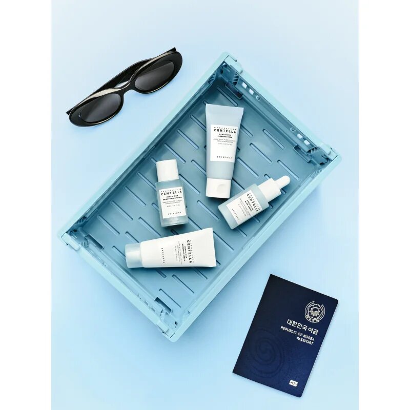 SKIN1004 Madagascar Centella Hyalu-Cica Travel Kit Seturi pentru voiaj pentru hidratare intensa