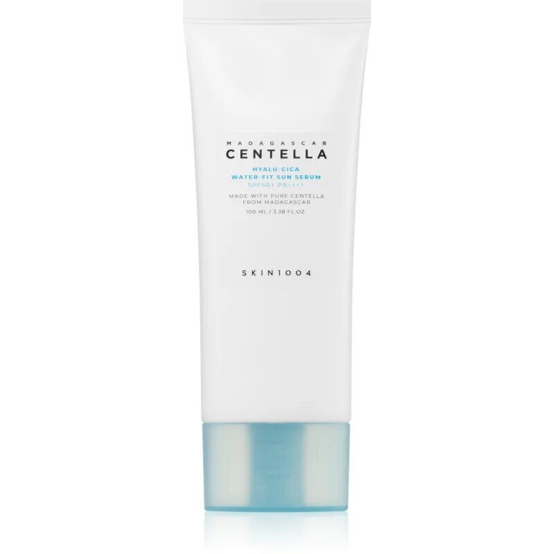 SKIN1004 Madagascar Centella Hyalu-Cica Water-Fit Sun Serum ser protector cu efect de hidratare SPF 50+ 100 ml