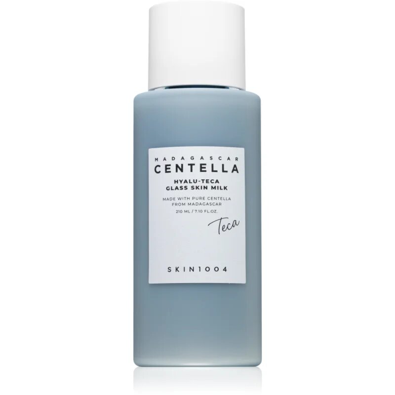 SKIN1004 Madagascar Centella Hyalu-Teca Glass Skin Milk loțiune tonică cu lapte pentru luminozitate si hidratare 210 ml