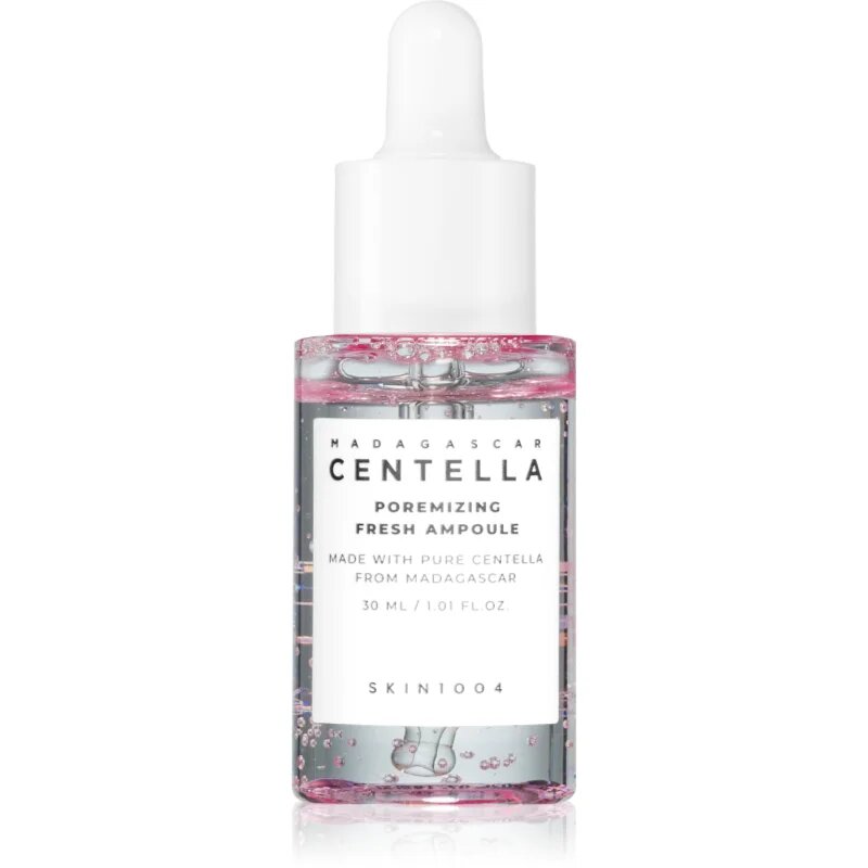 SKIN1004 Madagascar Centella Poremizing Fresh Ampoule ser piele detoxifiant pentru netezirea pielii si inchiderea porilor 30 ml