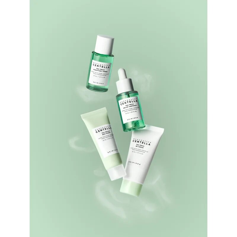 SKIN1004 Madagascar Centella Tea-Trica Travel Kit Seturi pentru voiaj pentru pielea problematica