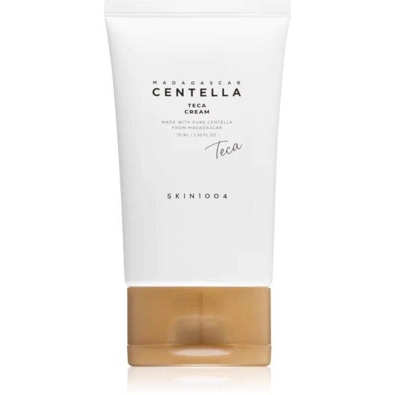 SKIN1004 Madagascar Centella Teca Cream cremă hidratantă pentru uniformizare cu efect calmant 75 ml