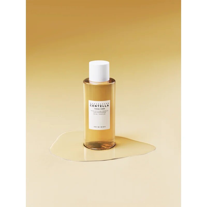SKIN1004 Madagascar Centella Toning Toner tonic exfoliant delicat pentru piele sensibilă 400 ml