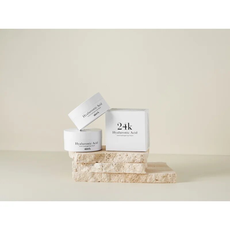Skin79 24k Gold Hyaluronic Acid masca hidrogel pentru ochi cu acid hialuronic 60 buc