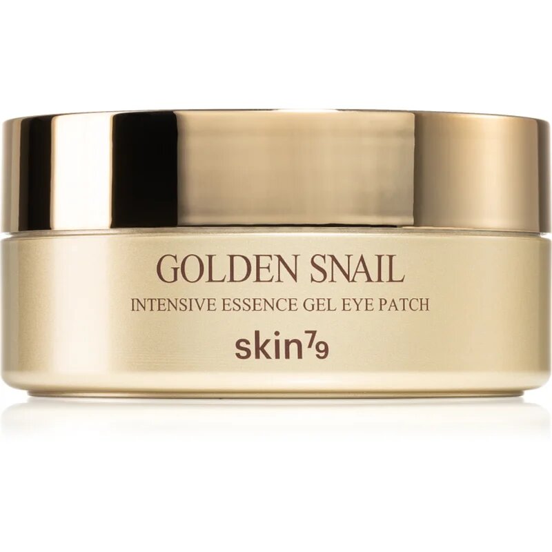 Skin79 Golden Snail mască revitalizantă cu hidrogel cu extract din melcidin melci zona ochilor 60 buc